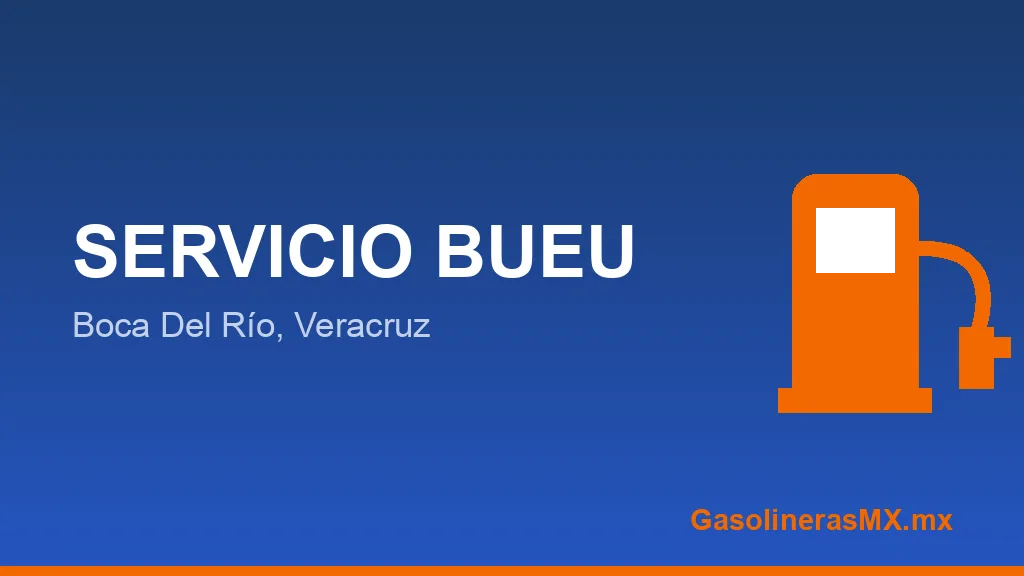 SERVICIO BUEU SA DE CV SERVICIO BUEU SA DE CV